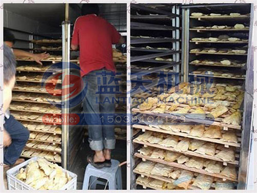 江西竹筍烘干機(jī)用戶現(xiàn)場